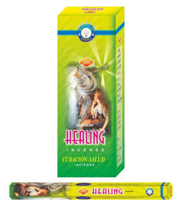 SAC Healing Incense Sticks 9" 20 Sticks/Tube 6 Tubes/Box