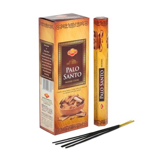 SAC Palo Santo Incense Sticks 20 Sticks/Tube 6 Tubes/Box