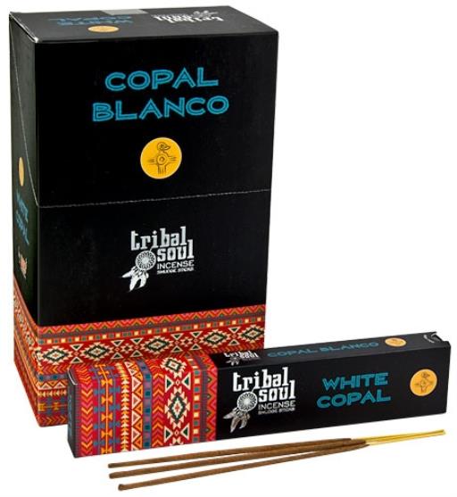 Tribal Soul (Hari Darshan) Tribal Soul White Copal 15G 15G/ Pack 12 Packs/ Box