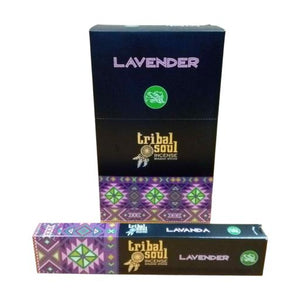 Tribal Soul (Hari Darshan) Tribal Soul Lavender Incense Sticks 15G 15G/ Pack 12 Packs/ Box