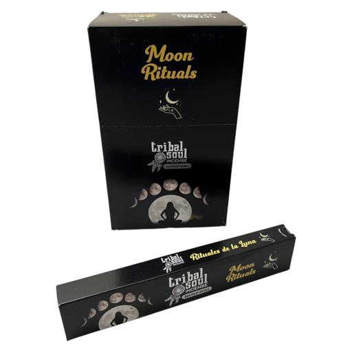 Tribal Soul (Hari Darshan) Tribal Soul Moon Rituals Incense Sticks (Spiritual Series) 15G 15G/ Pack 12 Packs/ Box