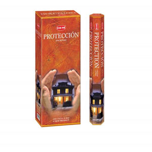 HEM Fragrances Protection Incense Sticks 9" 20 Sticks/Tube 6 Tubes/Box & Burns: 45 Minutes/Stick