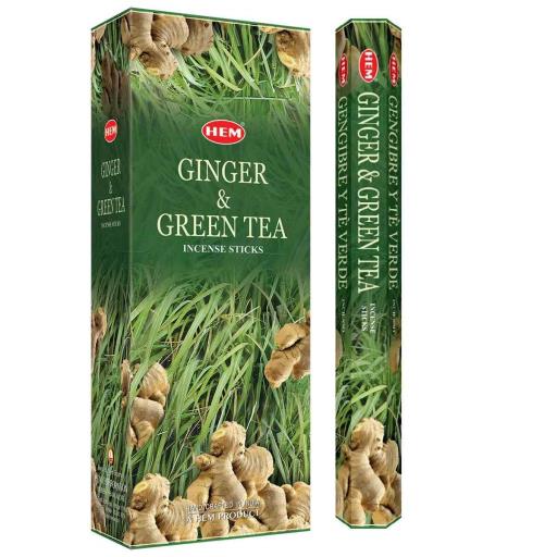 HEM Fragrances Ginger Green Tea Incense Sticks 9