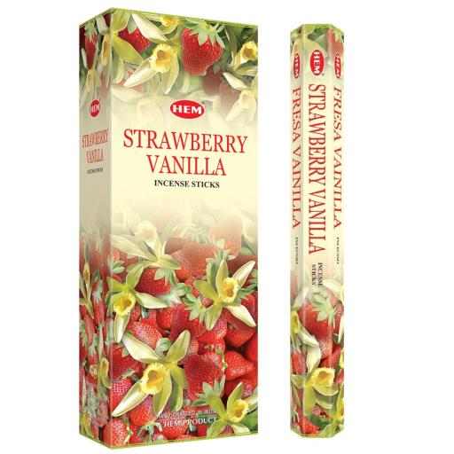 HEM Fragrances Strawberry Vanilla Incense Sticks 9