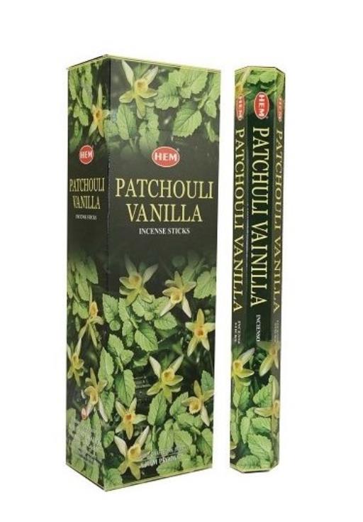 HEM Fragrances Patchouli Vanilla Incense Sticks 9