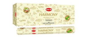 HEM Fragrances Harmony Incense Sticks 9" 20 Sticks/Tube 6 Tubes/Box & Burns: 45 Minutes/Stick