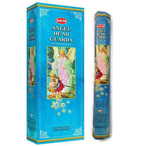 HEM Fragrances Angel De Mi Guadra Incense Sticks 9" 20 Sticks/Tube 6 Tubes/Box & Burns: 45 Minutes/Stick