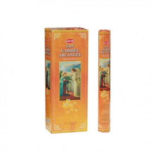 HEM Fragrances San Gabriel Arcangel Incense Sticks 20 Sticks/Tube 6 Tubes/Box & Burns: 45 Minutes/Stick