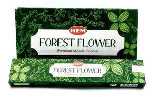 HEM Fragrances Forest Flower Masala 15G 7.8" 15G/ Pack 12 Packs/ Box