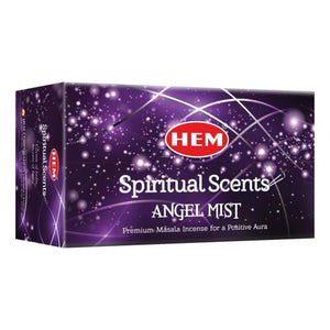 HEM Fragrances Spiritual Scents Angel Mist Masala 15G 7.8" 15G/ Pack 12 Packs/ Box