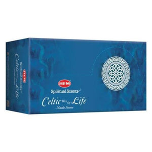 HEM Fragrances Celtic Way Of Life Masala Incense 15G 7.8" 15G/ Pack 12 Packs/ Box