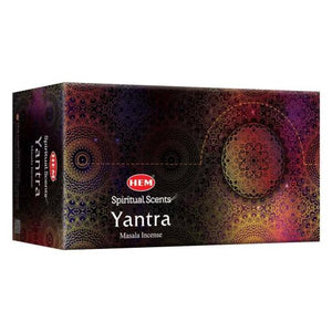 HEM Fragrances Yantra Masala Incense 15G 15G/ Pack 12 Packs/ Box