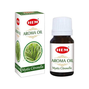 HEM Fragrances Aroma Oil Mystic Citronella 10Ml/ Bottle 12 Bottles/ Box