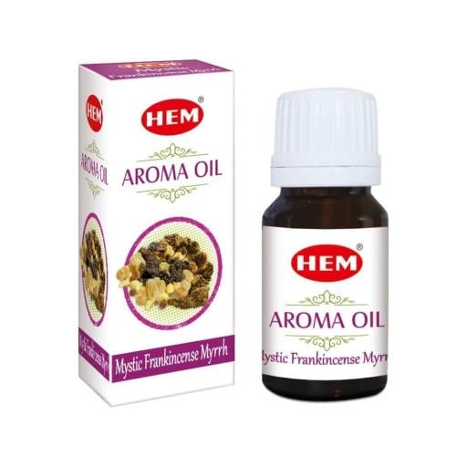 HEM Fragrances Aroma Oil Mystic Frankincense Myrrh 10Ml/ Bottle 12 Bottles/ Box