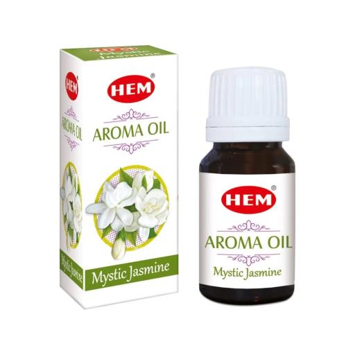 HEM Fragrances Aroma Oil Mystic Jasmine 10Ml 10Ml/ Bottle 12 Bottles/ Box