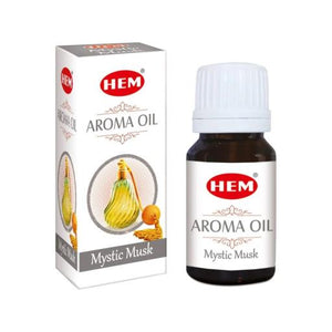 HEM Fragrances Aroma Oil Mystic Musk 10Ml/ Bottle 12 Bottles/ Box