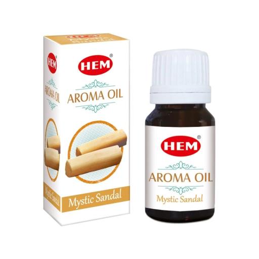 HEM Fragrances Aroma Oil Mystic Sandal 10Ml/ Bottle 12 Bottles/ Box