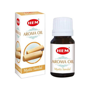 HEM Fragrances Aroma Oil Mystic Sandal 10Ml 10Ml/ Bottle 12 Bottles/ Box