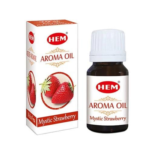 HEM Fragrances Aroma Oil Mystic Strawberry 10Ml 10Ml/ Bottle 12 Bottles/ Box