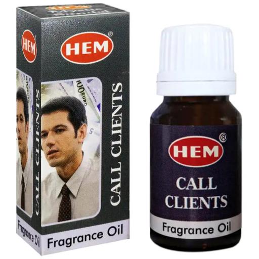 HEM Fragrances Fragrance Oil Call Clients 10Ml/ Bottle 12 Bottles/ Box