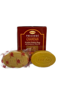 HEM Fragrances Precious Chandan Soap 100G 12 Soap Bars/ Display Box