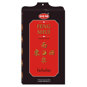 HEM Fragrances Fengshui Gift Pack 20 Sticks/Tube 5 Tubes/Box