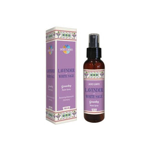 HEM Fragrances Sacred Elements Lavender & White Sage (Grounding) Room Spray 100 Ml Lavender And White Sage Fragrance Made With Organic Ingredients: Essential Oil Emulsifier Aqua