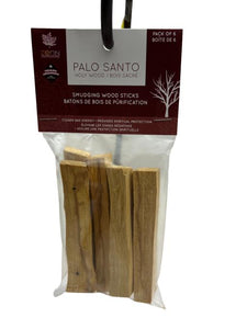 ZenN Palo Santo Sticks Pack Of 6 "Holy Stick"Bursera Graveolens"