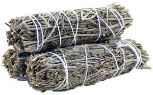 ZenN Dried Lavender Smudge 4" Natural Product; Colour & Size May Vary