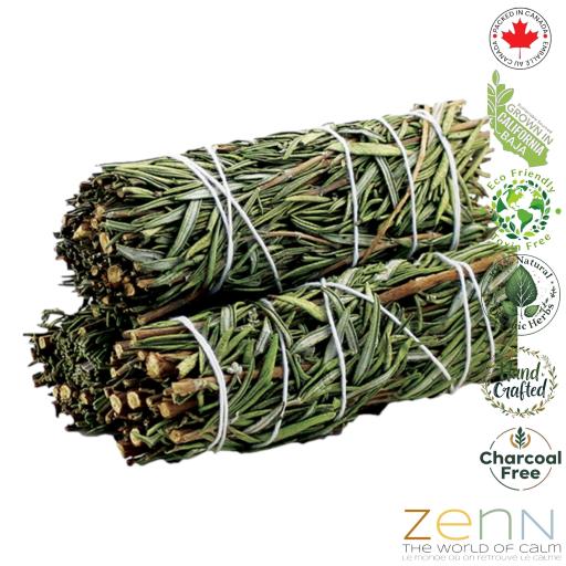 Zenn Rosemary 4`` (Packaged 3 Pcs/ Bag With Header Card) Natural Product; Colour & Size May Vary
