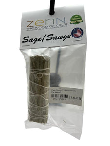 ZenN Pine Sage 4" (Individually Packaged) Individually Packaged Natural Product; Colour & Size May Vary