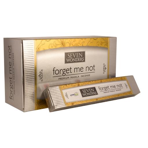 Miscellaneous Seven Wonders Forget Me Not Incense Sticks 15G 15G /Pack 12 Packs/ Box