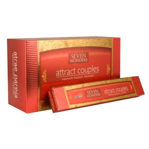 Miscellaneous Seven Wonders Attract Couples Incense Sticks 15G 7.8" 15G /Pack 12 Packs/ Box