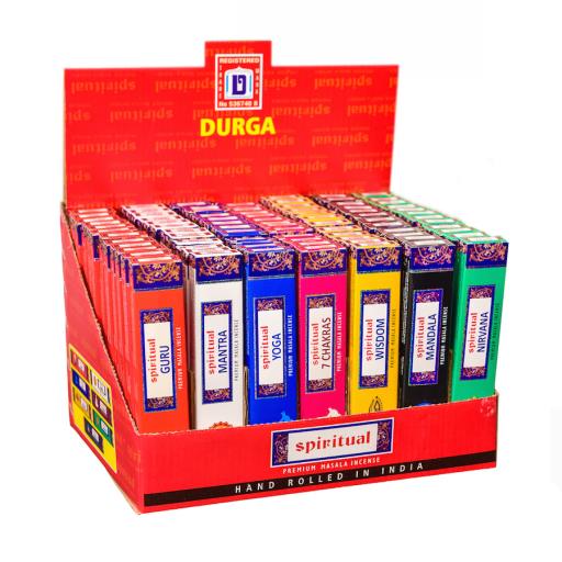 Miscellaneous Spiritual Durga Series Incense Display 15G 15G /Pack 84 Packs/ Display Box