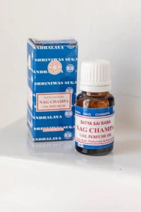 Satya "Nag Champa" Nag Champa Perfume Oil 15 Ml 1/2Oz Combination Of Frangipani (Plumeria) & Sandalwood