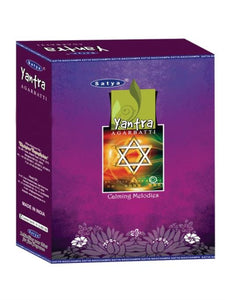 Satya "Nag Champa" Yantra Incense Sticks 20G 20G/ Pack 12 Packs/ Box & Total 180G 