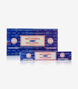 Satya "Nag Champa" Nag Champa  Reiki Power 16G Incense Sticks 16G/ Pack 12 Packs/ Box & Total 192G