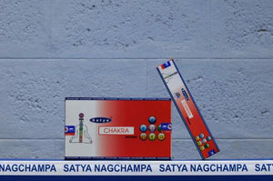 Satya "Nag Champa" Chakra Incense Sticks 15G 15 G/ Pack 12 Packs/ Box