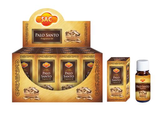 SAC Palo Santo Fragrance Oil 10 Ml 10Ml/ Bottle 12 Bottles/ Box