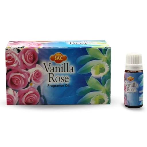 SAC Vanilla Rose Fragrance Oil 10 Ml 10Ml/ Bottle 12 Bottles/ Box