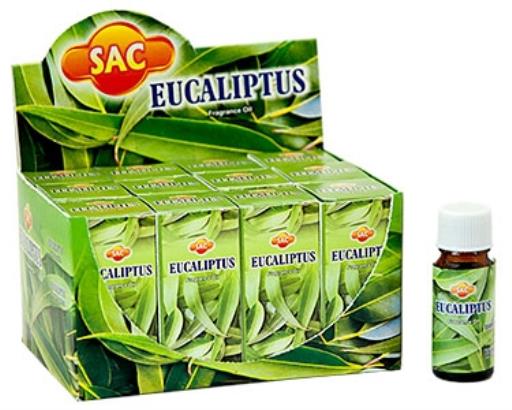 SAC Eucalyptus Fragrance Oil 10 Ml 10Ml/ Bottle 12 Bottles/ Box