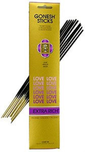 Gonesh - Spiritual Sky Oil Love Incense Sticks 20 Pack 10" 