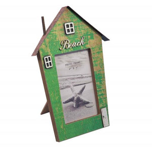 Blue Harbour Picture Frame 4X6" Beach House Green "Beach" 4X6