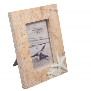 Blue Harbour Picture Frame 4X6" Starfish Natural 4X6