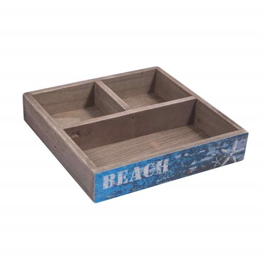 Blue Harbour Organizer Box With Dividers Blue 