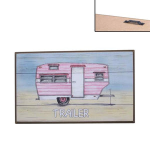 SeasonZ Plaque "Trailer" Pink 