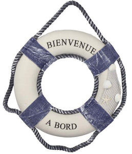 Blue Harbour Lifebuoy Bienvenue A Bord 