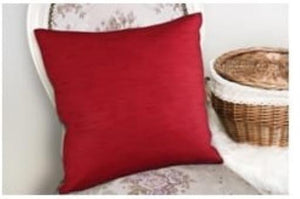 SeasonZ Red Cushion 17"X17" Including Pillow Insert 