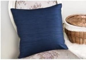 SeasonZ Navy Blue Cushion 17"X17" Including Pillow Insert 