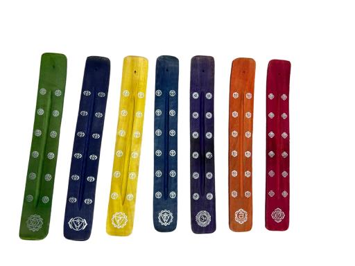 ZenN Ash Catcher Set Of 7 Seven Chakra Red Orange Yellow Green Blue Purple Indigo